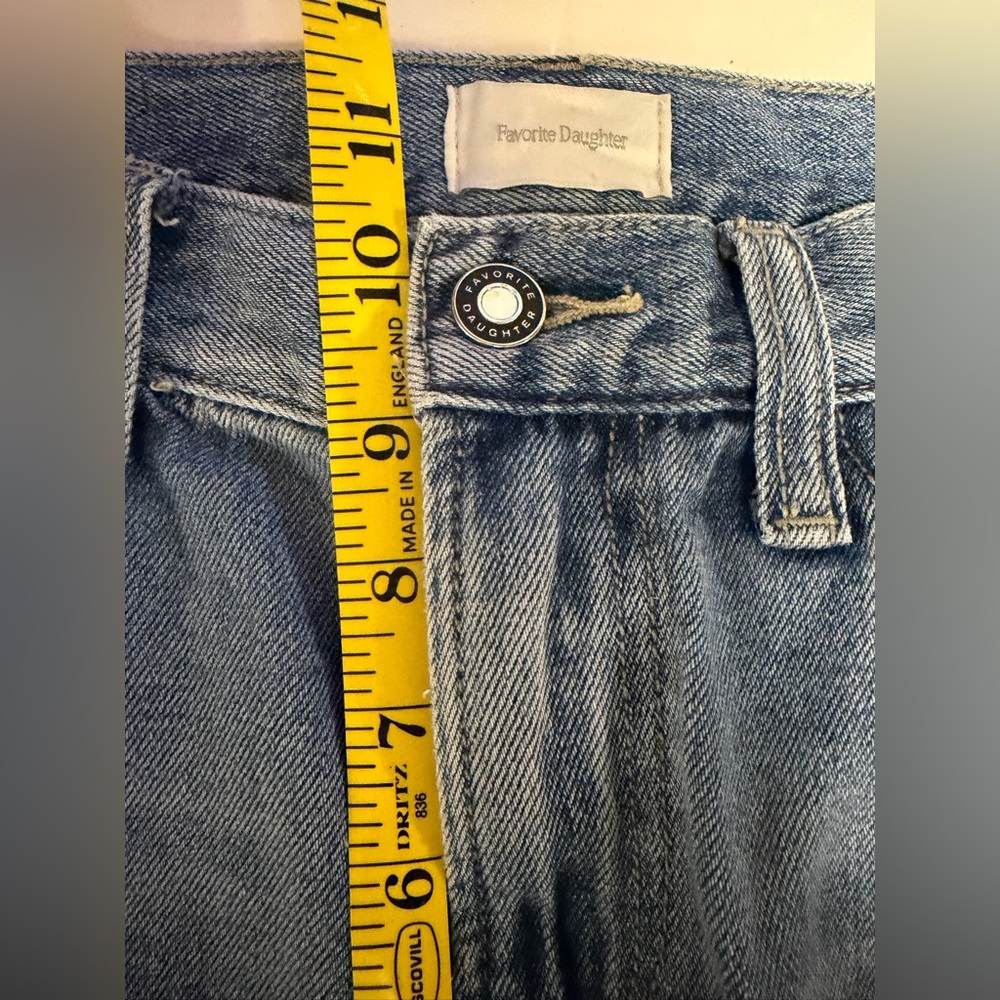 Favorite Daughter 100% Cotton Tommy Mid Rise Boyfriend Jeans - Picture 9 of 16